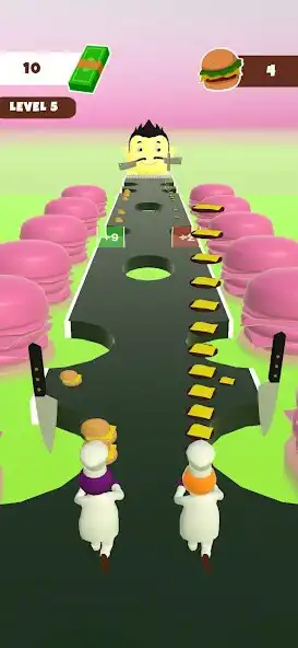 Play Big Burger Rush as an online game Big Burger Rush with UptoPlay