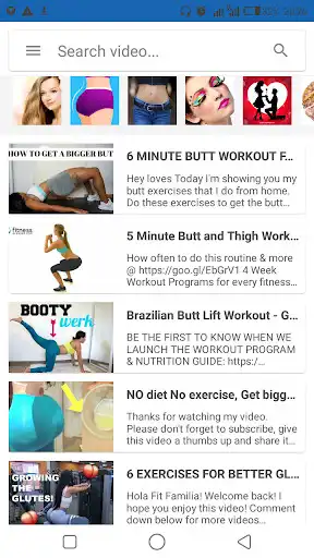 Play Big Buttocks Exercise - Hips, Legs & Butt Workout  and enjoy Big Buttocks Exercise - Hips, Legs & Butt Workout with UptoPlay