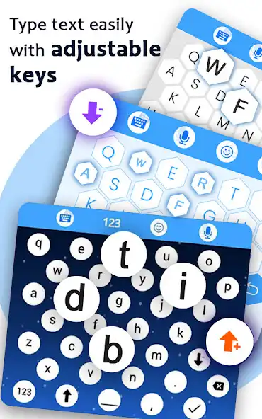 Play Big Button Keyboard: Big Keys as an online game Big Button Keyboard: Big Keys with UptoPlay