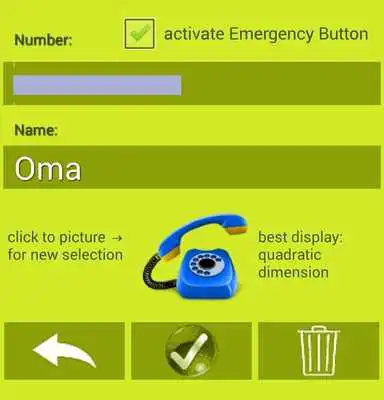 Play Big Button  OneTouch Dialer