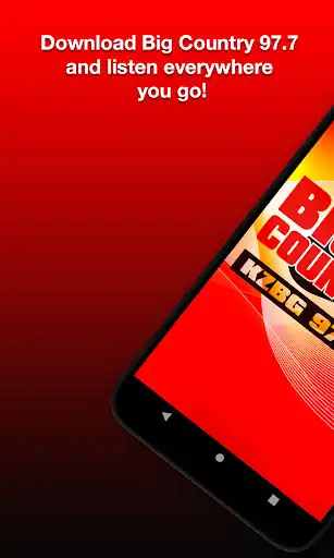 Play APK Big Country 97.7  and enjoy Big Country 97.7 with UptoPlay com.commotion.KZGB