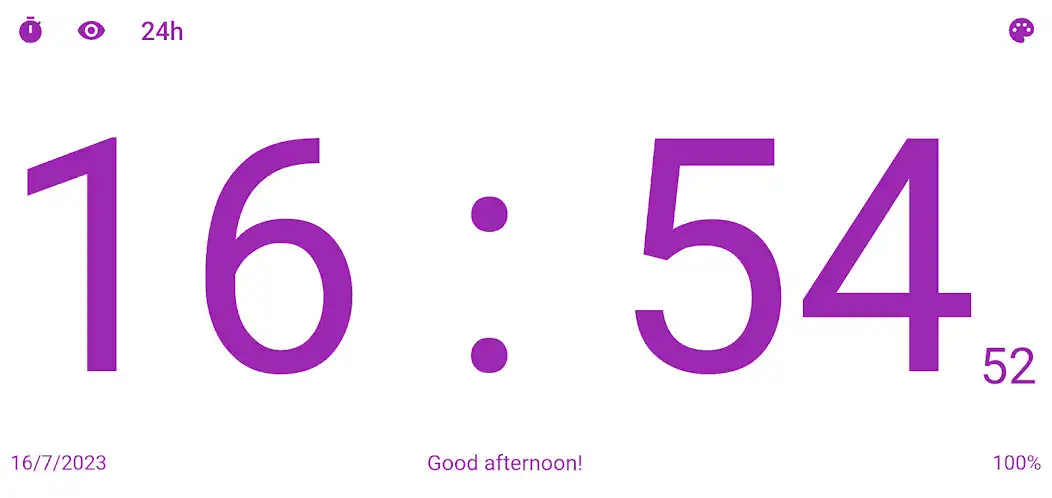 Play Big Digital Clock - BDClock as an online game Big Digital Clock - BDClock with UptoPlay