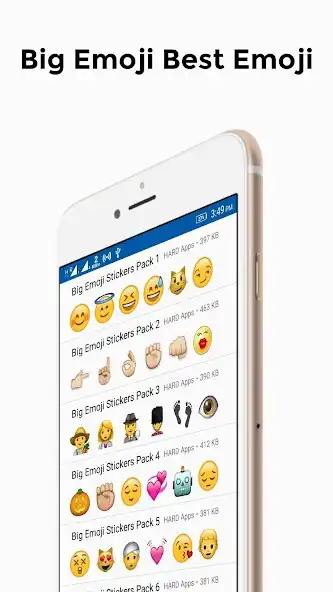 Play Big Emoji sticker for WhatsApp as an online game Big Emoji sticker for WhatsApp with UptoPlay