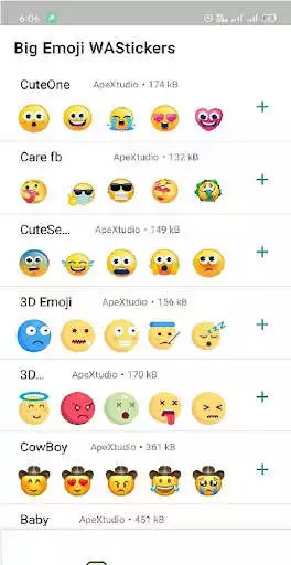 Play Big Emoji Stickers WAStickerApps  and enjoy Big Emoji Stickers WAStickerApps with UptoPlay