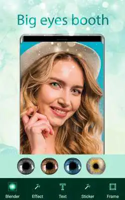 Play big eyes booth my face booth