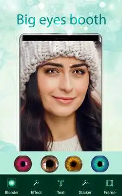 Play big eyes booth my face booth