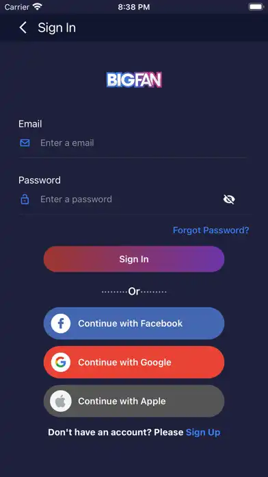 Play BigFanTV as an online game BigFanTV with UptoPlay