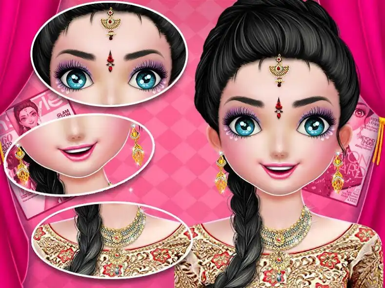 Play Big Fat Indian Wedding : Makeup and Dressup Games  and enjoy Big Fat Indian Wedding : Makeup and Dressup Games with UptoPlay