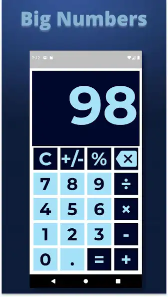 Play Big Finger Calculator as an online game Big Finger Calculator with UptoPlay