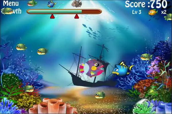 Play Big fish eat small fish