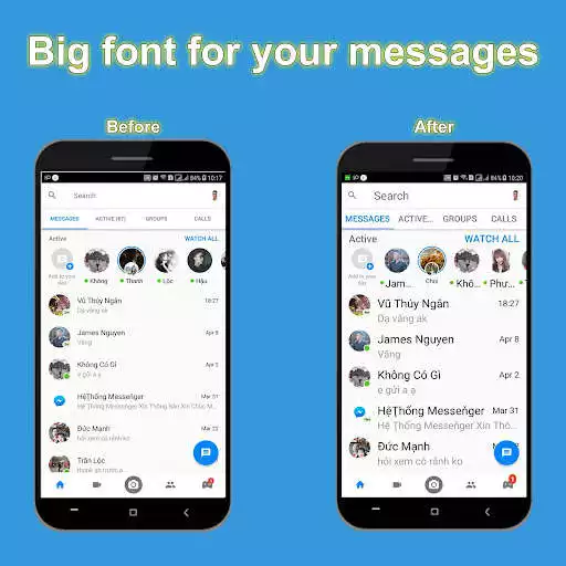 Play Big font - Enlarge font size as an online game Big font - Enlarge font size with UptoPlay