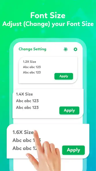 Play Big Fonts - Font Size Changer as an online game Big Fonts - Font Size Changer with UptoPlay
