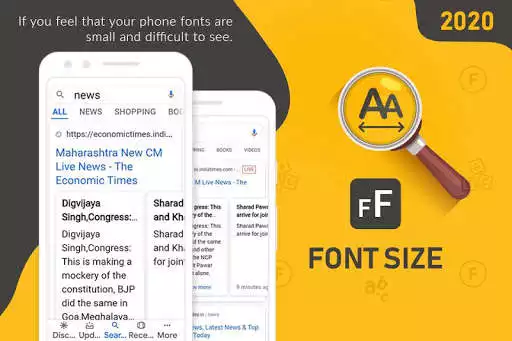 Play big font size  Change Enlarge - small to big font  and enjoy big font size  Change Enlarge - small to big font with UptoPlay