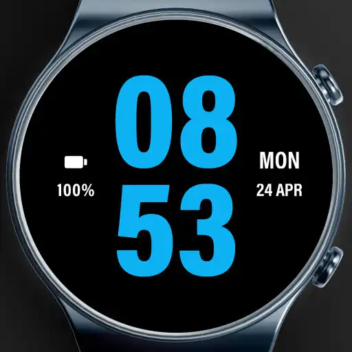 Play Big Font Watchface for Wear OS APK Play Big Font Watchface for Wear OS APK