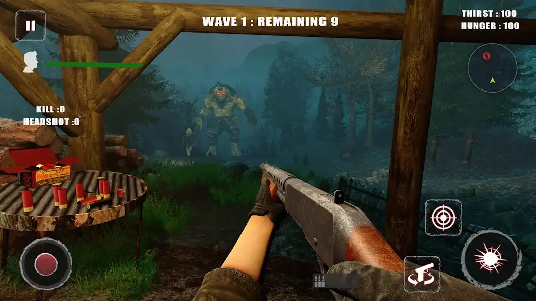 Play Bigfoot Hunting Giant invasion as an online game Bigfoot Hunting Giant invasion with UptoPlay