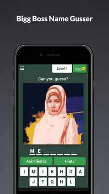 Play Bigg Boss Name Guesser