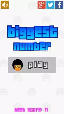 Play Biggest Number