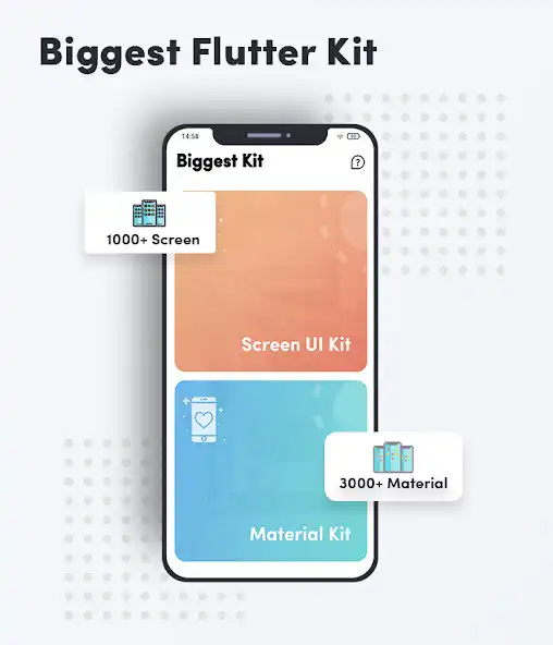 Play Biggest Pro Kit Flutter UI KIT as an online game Biggest Pro Kit Flutter UI KIT with UptoPlay