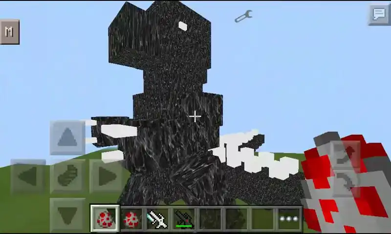 Play Big godzilla mod for mcpe as an online game Big godzilla mod for mcpe with UptoPlay