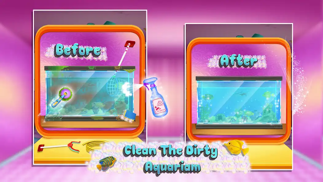Play Big House Cleaning Game as an online game Big House Cleaning Game with UptoPlay
