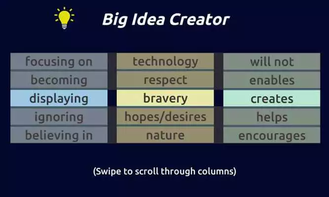 Play Big Idea Creator
