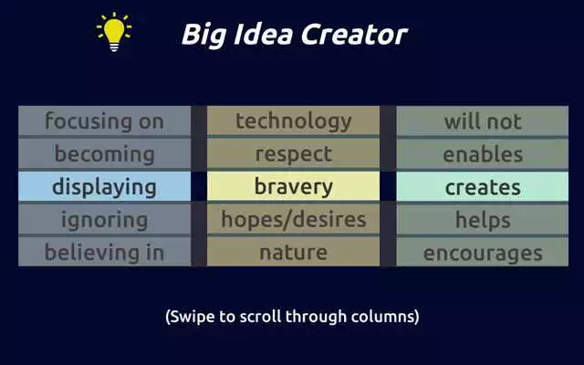 Play Big Idea Creator