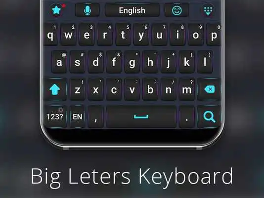 Play Big letters keyboard Play Big letters keyboard