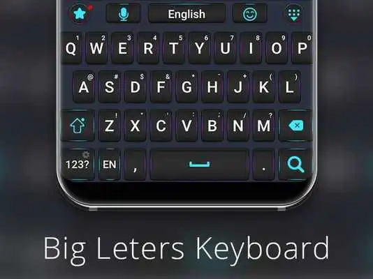 Play Big letters keyboard Play Big letters keyboard