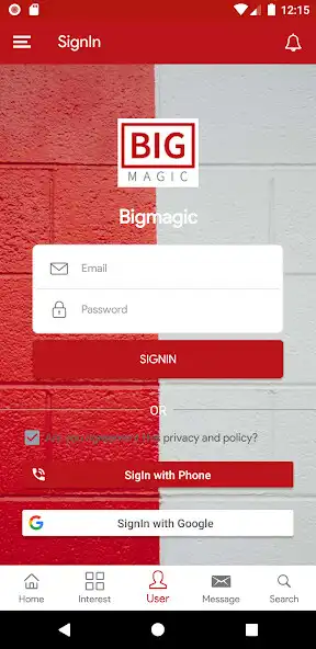 Play BIG MAGIC メンバーズアプリ as an online game BIG MAGIC メンバーズアプリ with UptoPlay