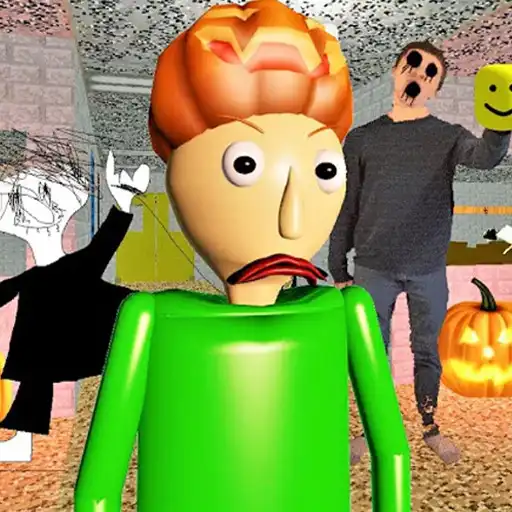 Play Big Math Teacher Head School : Halloween Mod APK