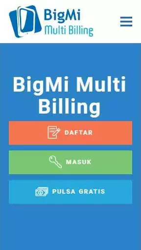 Play APK BigMi Pulsa Gratis  and enjoy BigMi Pulsa Gratis with UptoPlay com.bigmishop.bigmipulsagratis