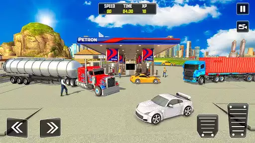 Play Big Oil Tanker Truck City Oil Transporter 3D  and enjoy Big Oil Tanker Truck City Oil Transporter 3D with UptoPlay