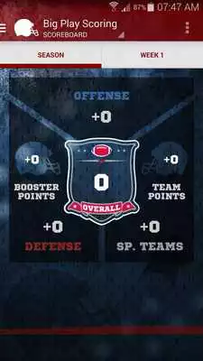Play Big Play Scoring