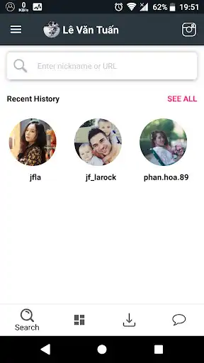 Play Big profile HD picture viewer & save for instagram as an online game Big profile HD picture viewer & save for instagram with UptoPlay