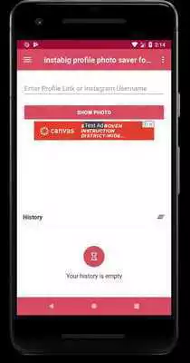 Play big profile photo saver for instagram and repost
