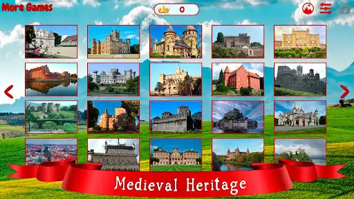 Play Big puzzles: Castles as an online game Big puzzles: Castles with UptoPlay