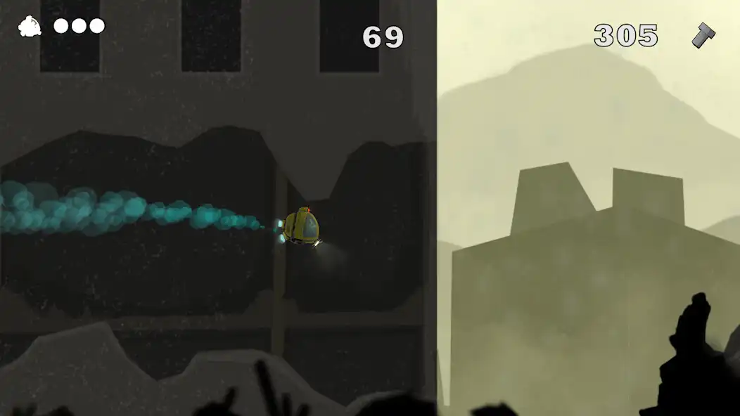 Play Big Rubble Little Ship - Endless Flying  and enjoy Big Rubble Little Ship - Endless Flying with UptoPlay