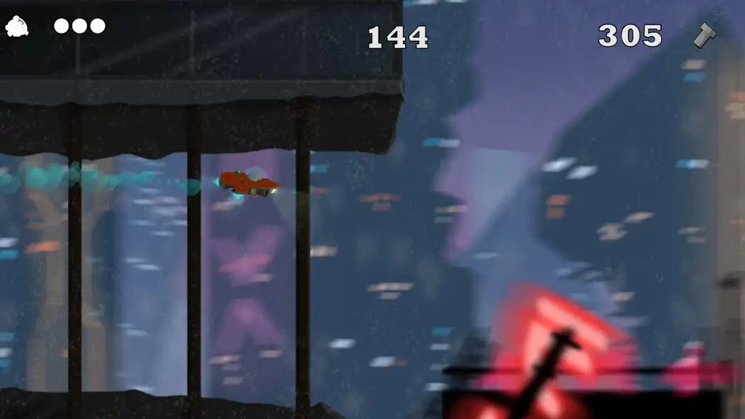 Play Big Rubble Little Ship - Endless Flying as an online game Big Rubble Little Ship - Endless Flying with UptoPlay
