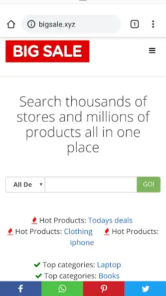 Play BigSale Online Prices  and enjoy BigSale Online Prices with UptoPlay