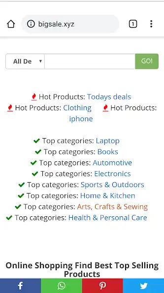 Play BigSale Online Prices as an online game BigSale Online Prices with UptoPlay