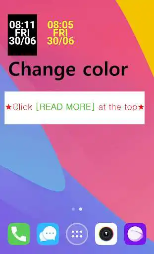 Play big small clock widget as an online game big small clock widget with UptoPlay