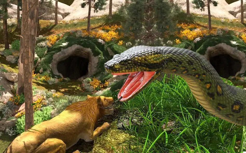 Play Big Snake Battle Simulator  and enjoy Big Snake Battle Simulator with UptoPlay
