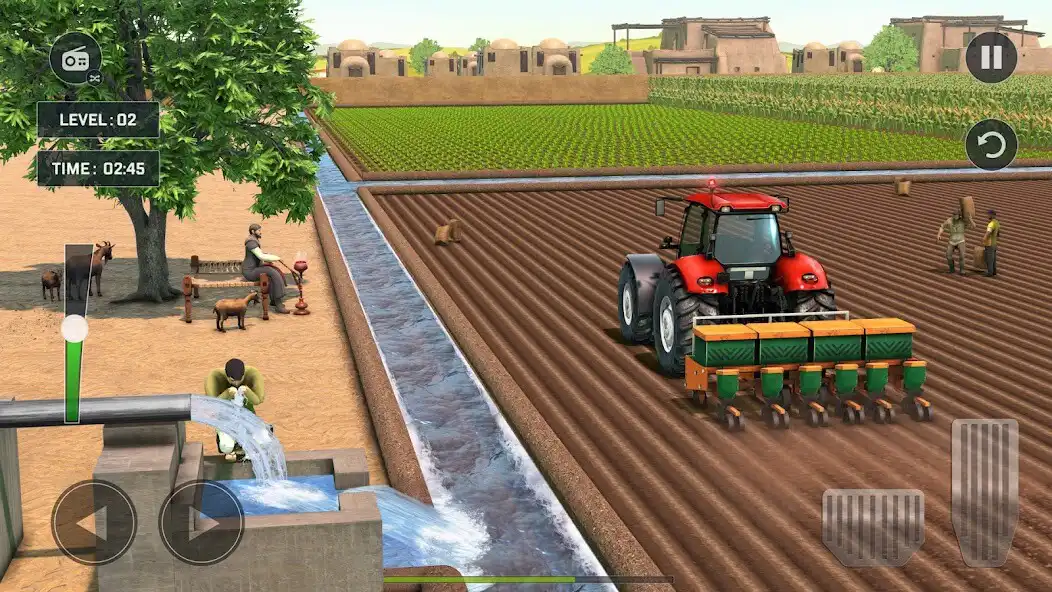 Play Big Tractor Driving Simulator  and enjoy Big Tractor Driving Simulator with UptoPlay