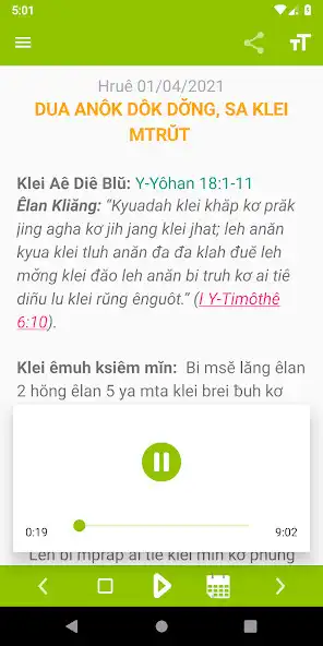 Play Bài Học Kinh Thánh Hằng Ngày T as an online game Bài Học Kinh Thánh Hằng Ngày T with UptoPlay