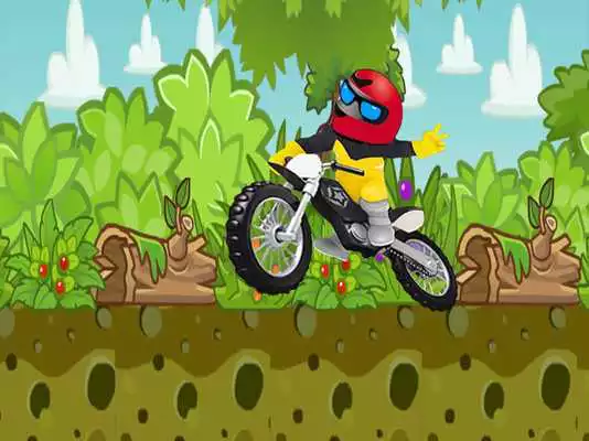 Play Bike-bubble Course
