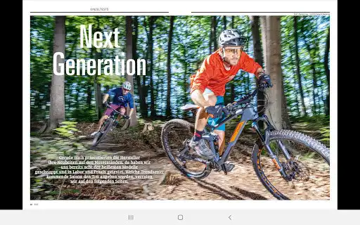 Play BIKE-Das Mountainbike Magazin as an online game BIKE-Das Mountainbike Magazin with UptoPlay