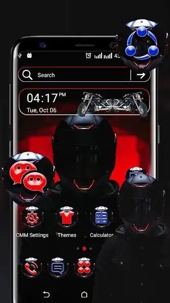 Play Bike Helmet Launcher Theme  and enjoy Bike Helmet Launcher Theme with UptoPlay