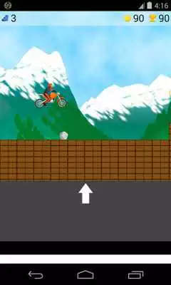 Play bike mountain game