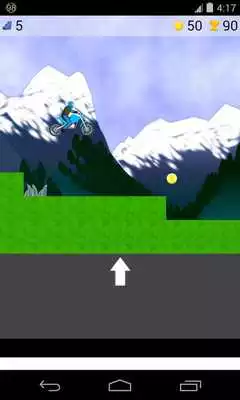 Play bike mountain game