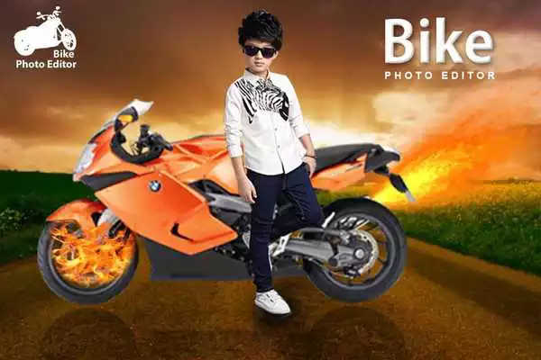 Play Bike Photo Editor-Photo Frame 2018